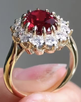Regal Halo Ring