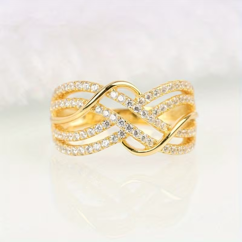 Radiant Infinity Ring
