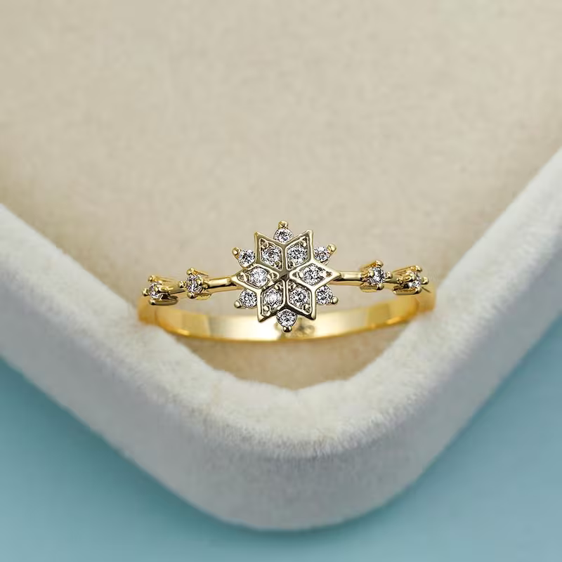 Celestial Star Bloom Ring