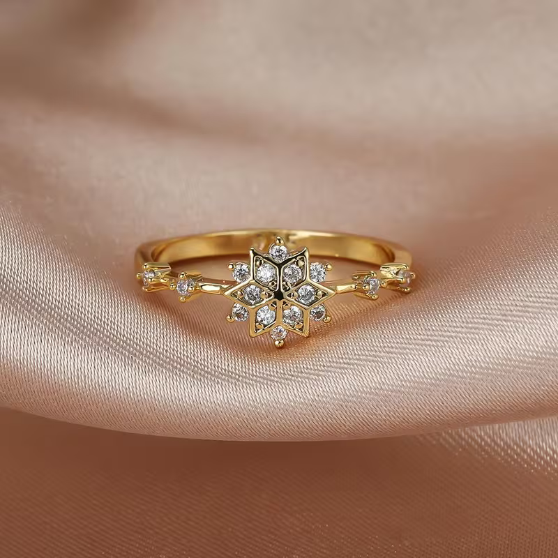 Celestial Star Bloom Ring
