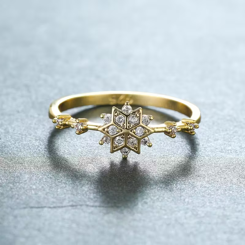 Celestial Star Bloom Ring