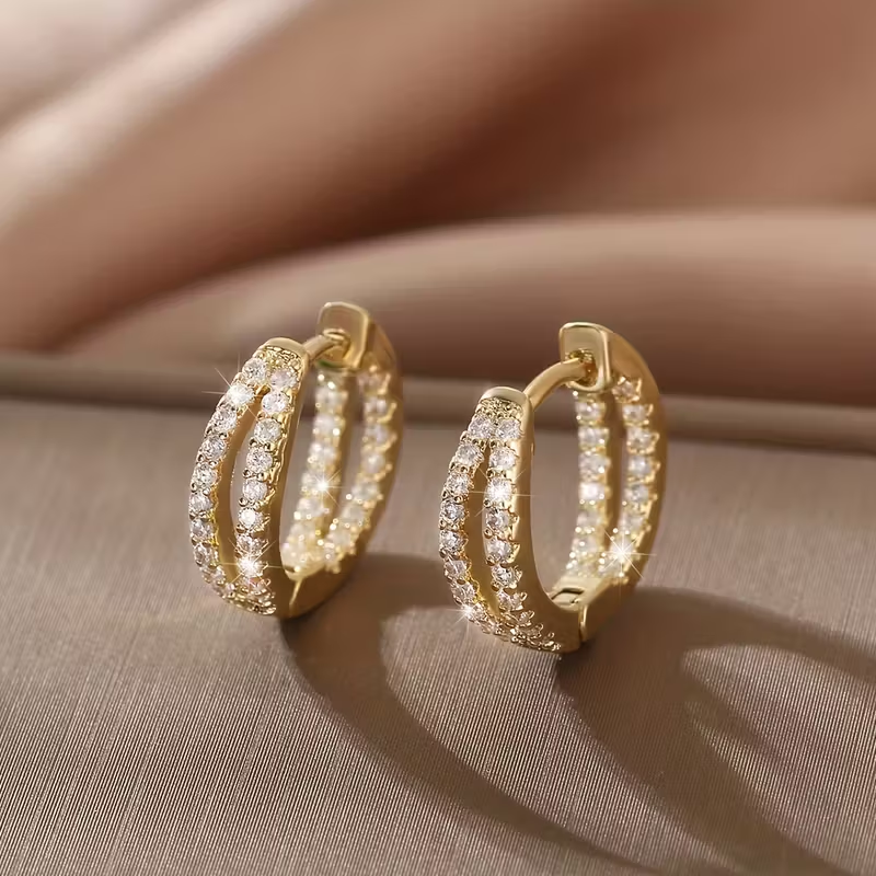 Twin Glow Earrings