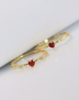 Ruby Heart Ring