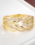 Twisted Braid Ring