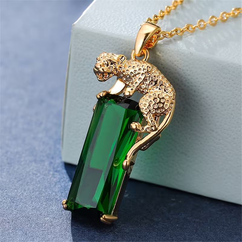 Leopard Guardian Necklace