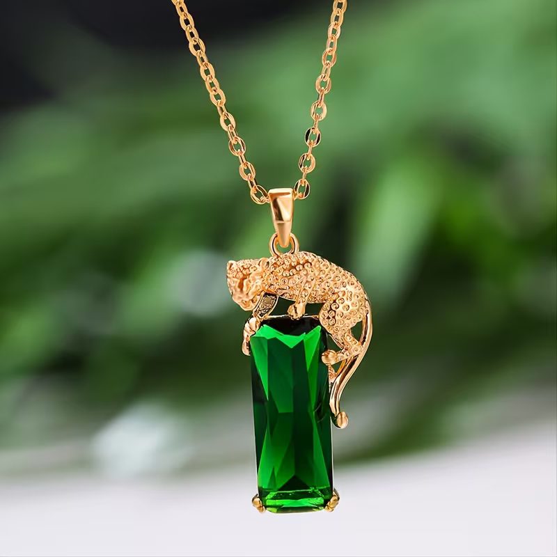 Leopard Guardian Necklace