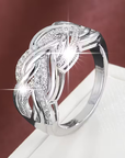 Twisted Braid Ring
