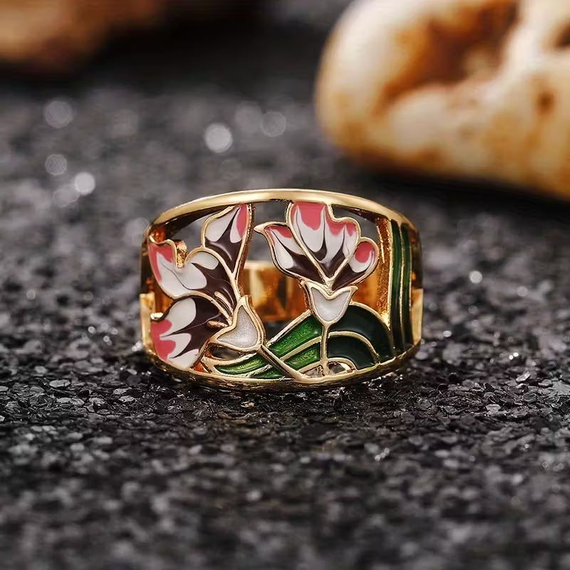 Vintage Blossom Ring