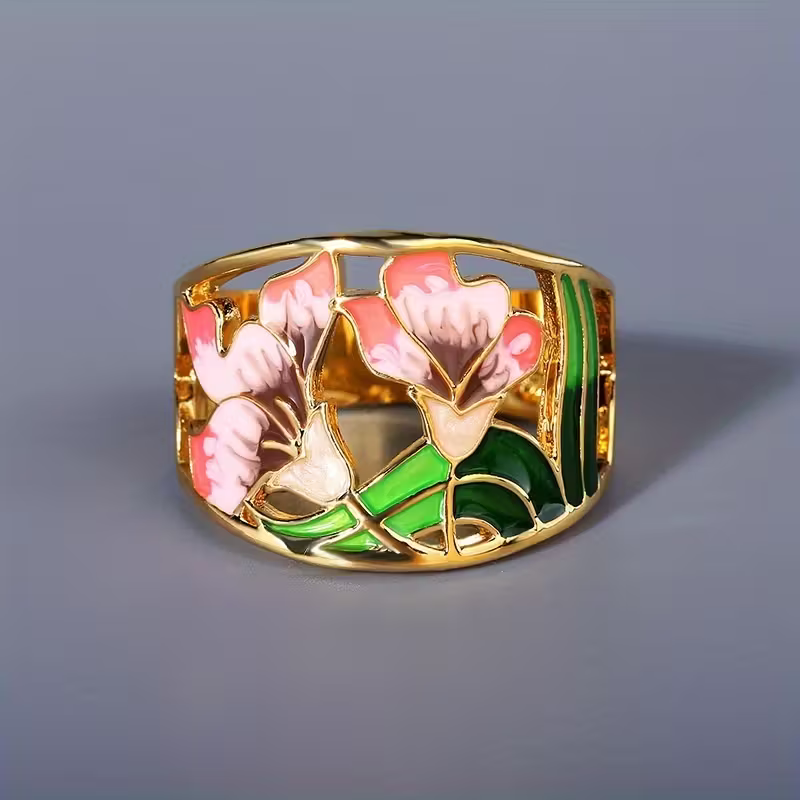 Vintage Blossom Ring