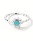 Sunbeam Moonstone Ring