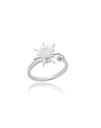 Sunbeam Moonstone Ring