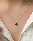 Petite Halo Necklace