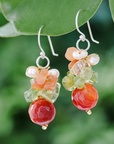 Vintage Dangling Stones Earrings