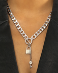 Chain Silver Key Necklace