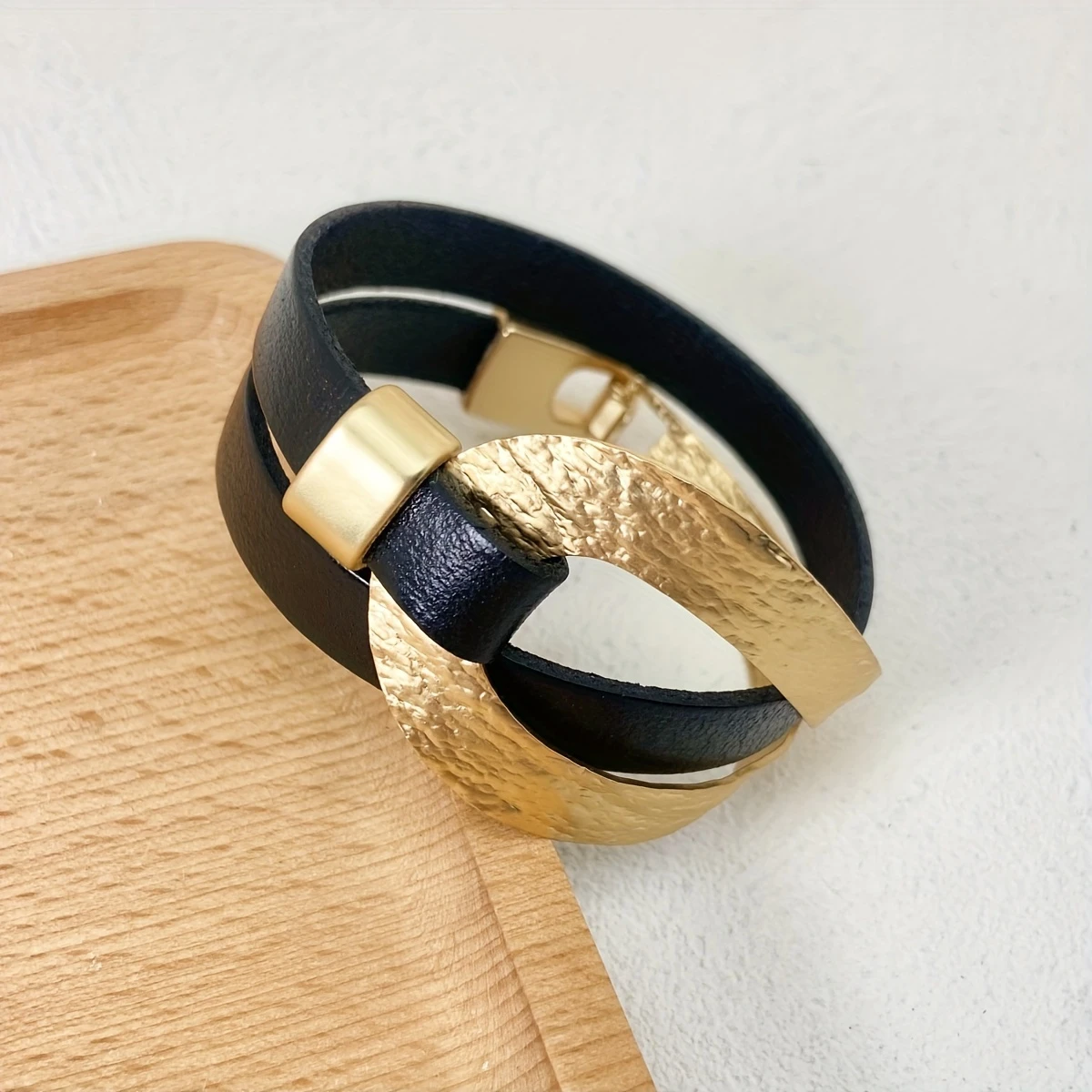 Black &amp; Gold Bracelet