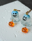 Ghostly Crystal Earrings