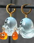 Ghostly Crystal Earrings