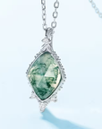 Moss Agate Nature Necklace