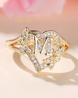 Golden Luxury Adjustable Cuff Ring