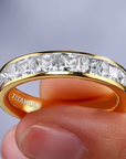 Elegant Luxury Spark Gold Ring