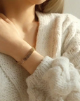 Gold Elegant Mesh Bracelet