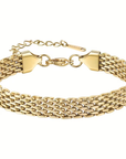 Gold Elegant Mesh Bracelet
