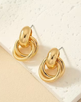 Luxury Gold Hoop Earrings