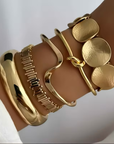 Boho Versatile Gold Bracelet Set