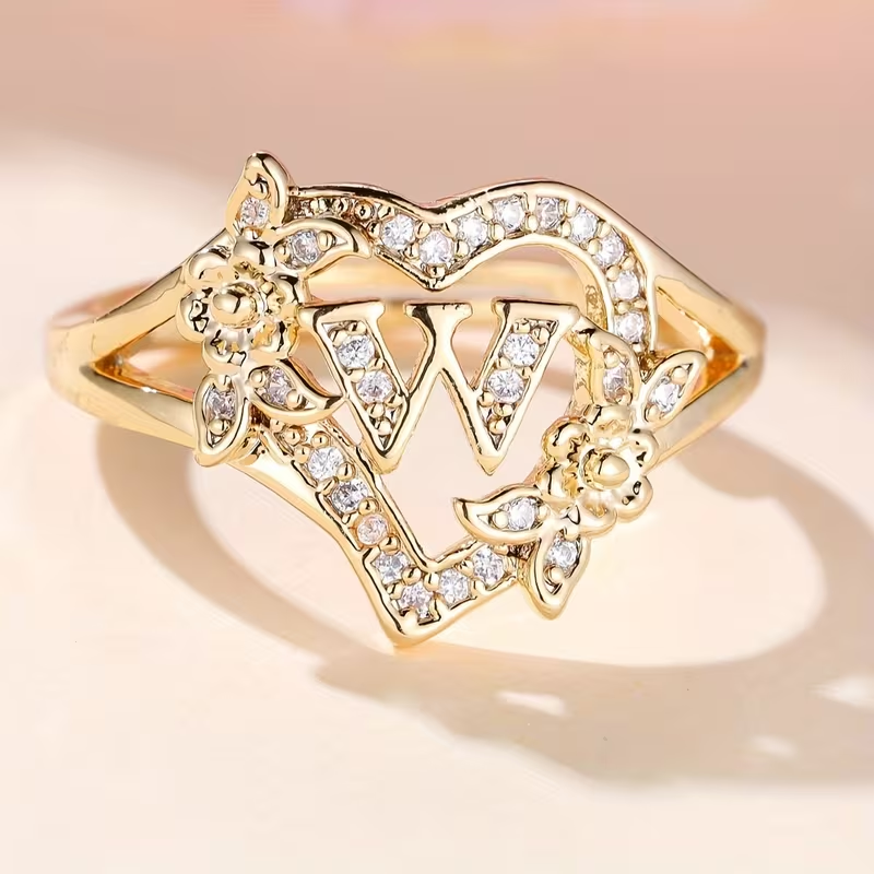 Golden Luxury Adjustable Cuff Ring