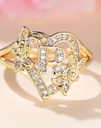 Golden Luxury Adjustable Cuff Ring