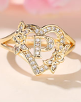 Golden Luxury Adjustable Cuff Ring