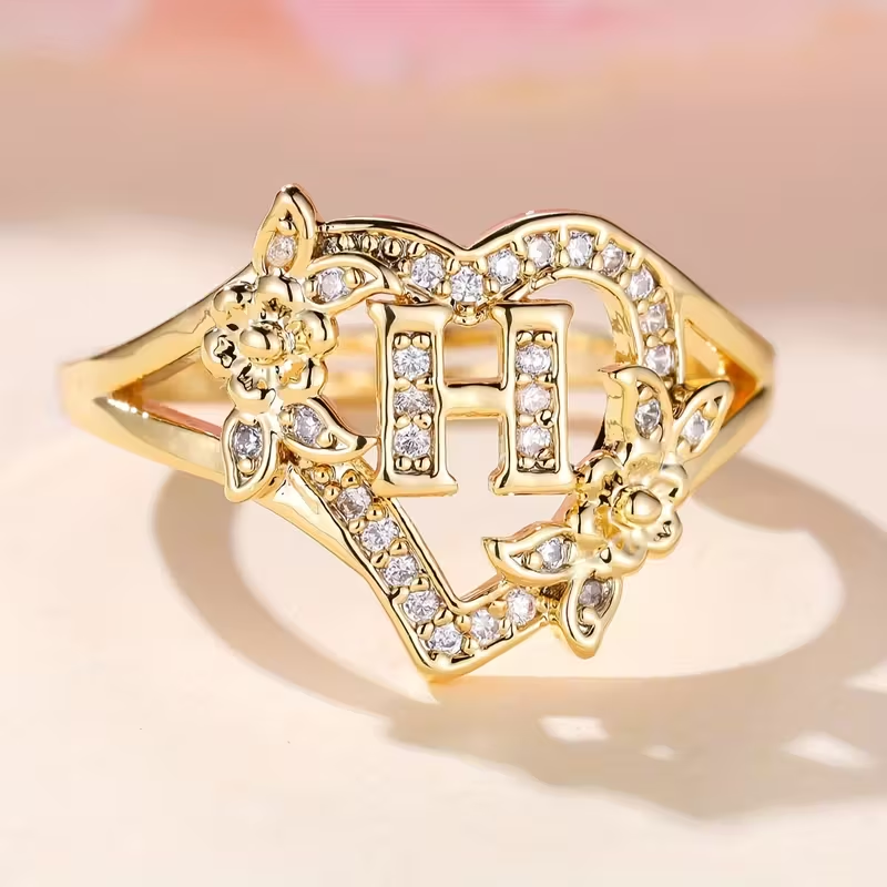 Golden Luxury Adjustable Cuff Ring