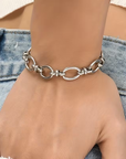 Classic Thick Stainless Steel Bracelet