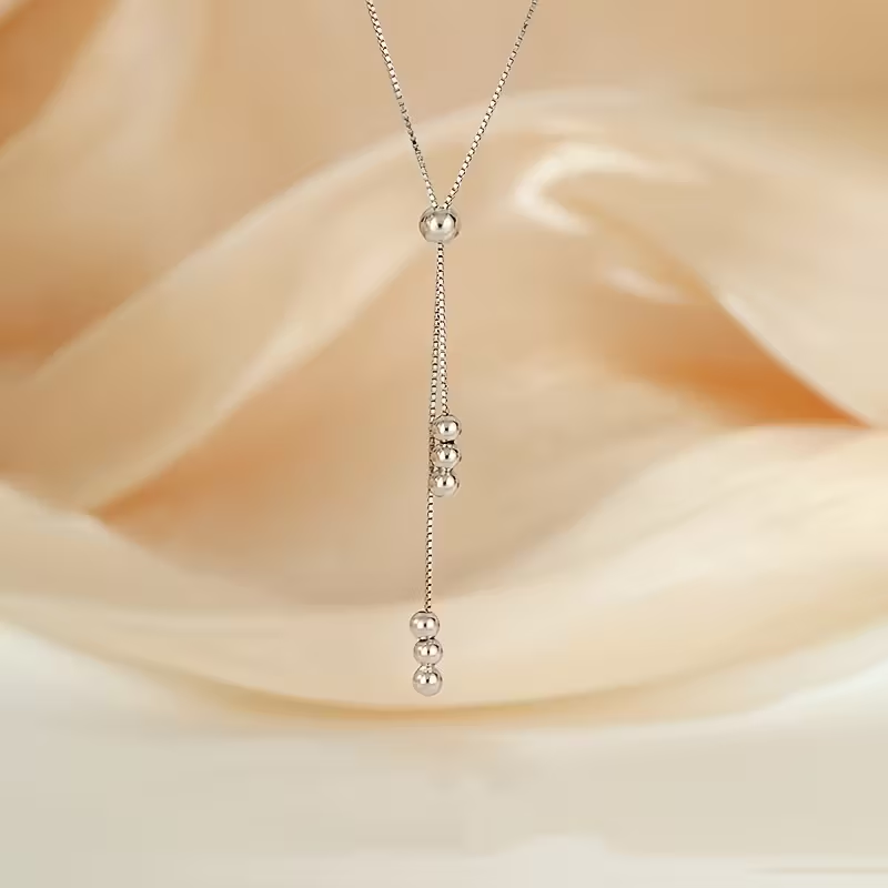Silver Dangle Necklace