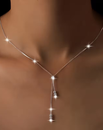 Silver Dangle Necklace