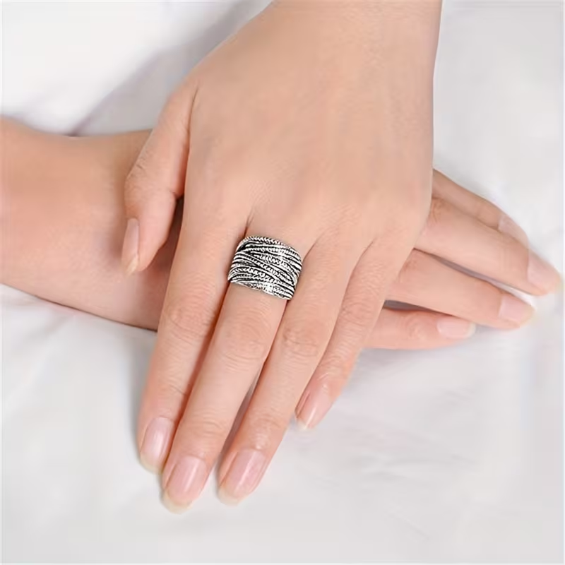 Vintage Layer Gold &amp; Silver Ring