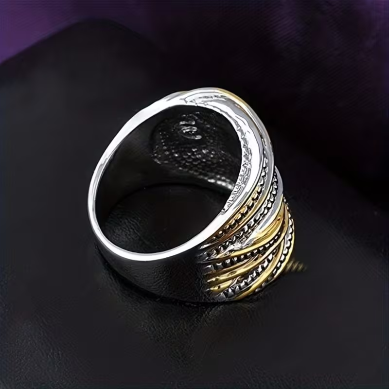 Vintage Layer Gold &amp; Silver Ring