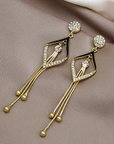 Exquisite Double-Layer Hollow Earrings