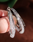 Elegant Bright Hollow Mesh Earrings