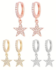 Elegant Bright Star Earrings