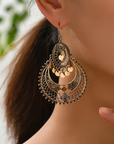 Hollow Retro Bohemian Dangle Earrings