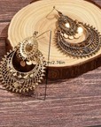 Hollow Retro Bohemian Dangle Earrings