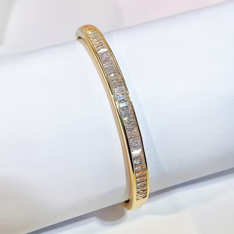 Golden Baguette Bracelet
