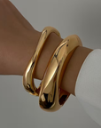 Sculpted Wave Bracelet