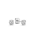 Dara Brillane Stone Earrings Set | White Gold
