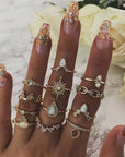 Unique Premium Pack of 8 to 12 Rings