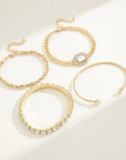 Domitia Calvina Bracelet Set | Gold